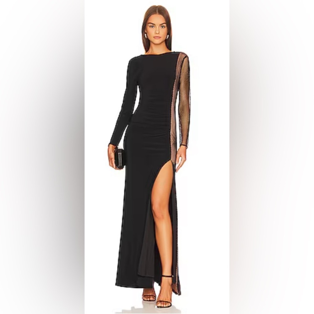 Rhinestone Evening Dress BCBGMaxAzria